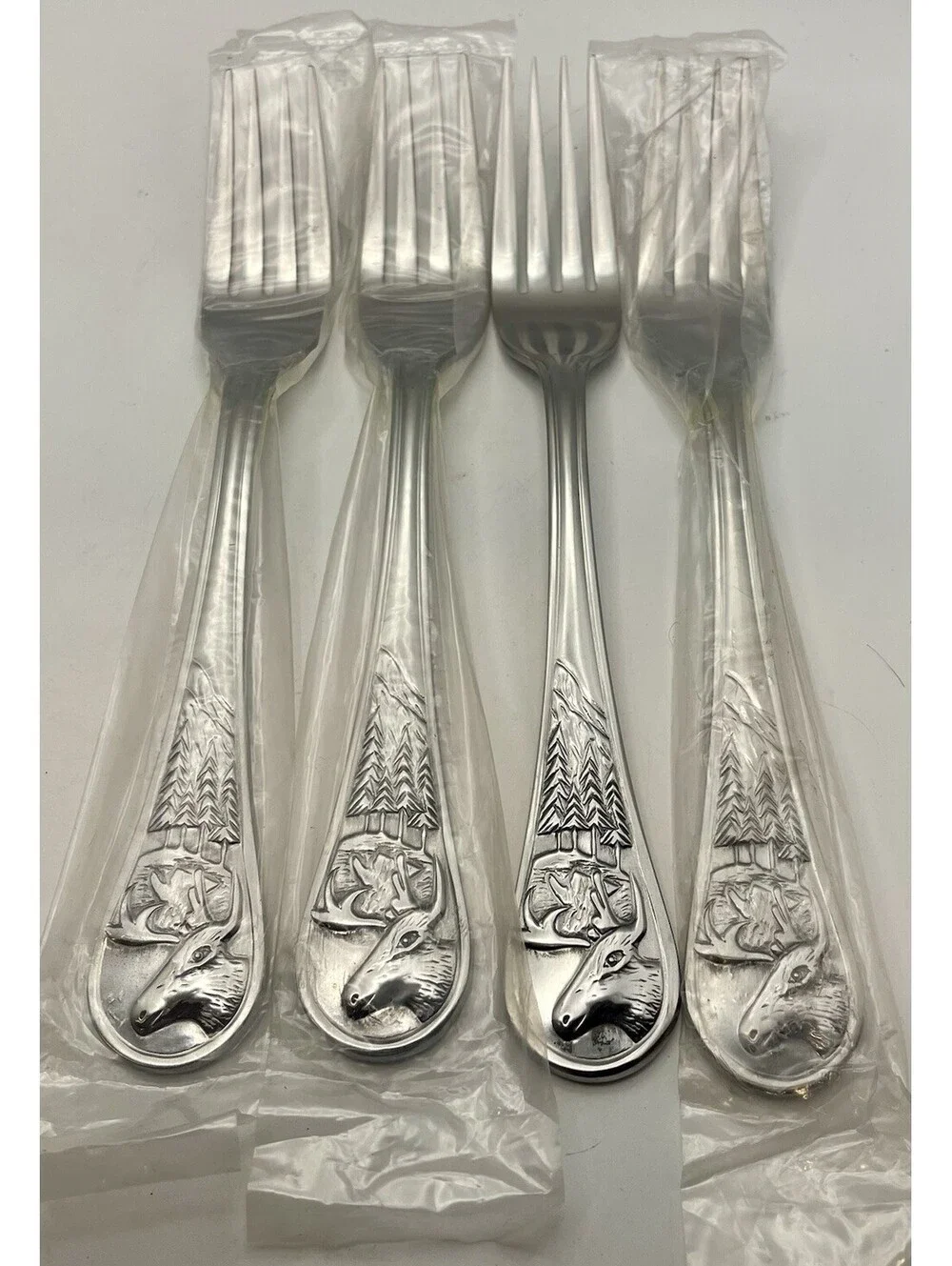 Cambridge CARIBOU Stainless China 20 Piece Set (4) 5 Piece Place Settings